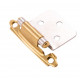 Hickory Hardware P144 Surface Self-Closing Cabinet Hinge, Pair