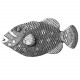 Sierra Lifestyles 68314 Hook Fish Knob