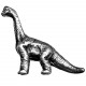 Sierra Lifestyles 68302 Brachiosaurus Dinosaur Knob - D3 - Left Facing