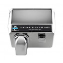 Excel Dryer Inc. H76 Hands On Push-Button Hair Dryer, Cast Cover, Surface Mounted