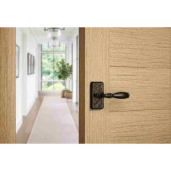 Rocky Mountain Hardware Hammered Privacy Lock Set