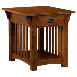Design House 8207 Mission Impeccable 1-Drawer End Table