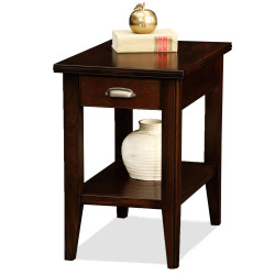 Design House 10506 Laurent 1-Drawer Narrow Chairside Table