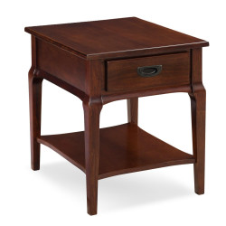Design House 22007 Stratus 1-Drawer End Table In Heartwood Cherry