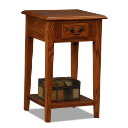 Design House 9041 Square 1-Drawer End Table