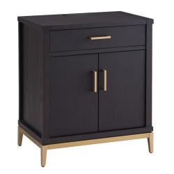 Design House 9079 Julien Nightstand w/ AC/USB Charger