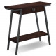 Design House 11432 Mission Empiria 1-Drawer Console Table In Walnut