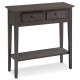 Design House 10075 2-Drawer Console Table