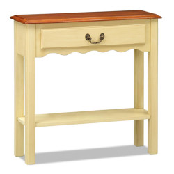 Design House 9021 Wave 1-Drawer Console Table