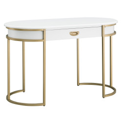 Design House 85405/84405 Oval Desk With Drawer