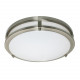 Design House 578641 Ripon LED Ceiling Light w/ White Acrylic Lens