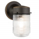 Design House 587246/53 Jelly Jar LED Wall Light w/ Clear Glass