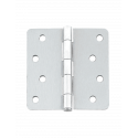 Cal-Royal RH35 3 1/2" x 3 1/2" Full Mortise Residential Weight Hinge, Plain Bearing, 5 Knuckles, 5/8" Radius