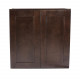 Design House 543041/82 Brookings 36" Height 2-Door Wall Cabinet In Espresso