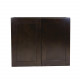 Design House 543041/82 Brookings 36" Height 2-Door Wall Cabinet In Espresso