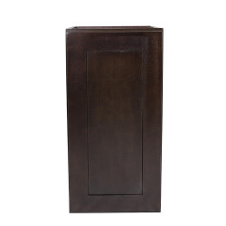 Design House 562282 Brookings 30" Height 1-Door Wall Cabinet In Espresso