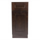 Design House 561936/44 Brookings 1-Door, 1-Drawer Base Cabinet In Espresso