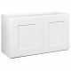 Design House 543/561 Brookings 2-Door Wall Cabinet In White