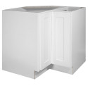 Design House 561431 Brookings Lazy Susain Corner Cabinet In White
