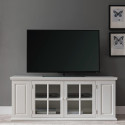 Design House 85162 TV Stand w/ Bookcases In Cottage White