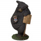 Design House 339023 Wipe Your Paws Bear Lawn Ornament, 15"