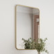 Design House 596510 Isla Round Corner Rectangular Wall Mirror, 30" x 20"