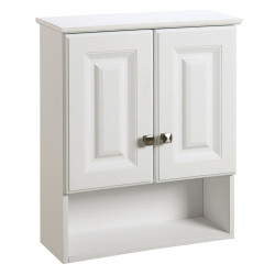 Design House 597310 Wyndham 2-Door Wall Cabinet In White