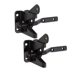 Design House 189407 Self-Locking Gate Latch, 2-Pack