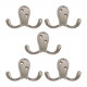 Design House 207746/20/38 3" Double Hook, 5-Pack