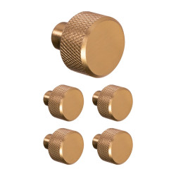 Design House 206672/64/56 Porter Cabinet Knob, 5-Pack