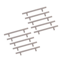 Design House 188839 Solid Truss 3.75" CTC Cabinet Pull In Satin Nickel, 10-Pack