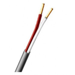 Aiphone 872002 Low Cap Wire, 2-Conductor, 20AWG, Solid, Non-Shielded