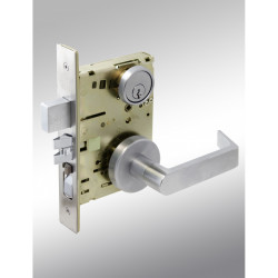 Cal-Royal NM Series Heavy Duty, Grade 1 Sectional Trim Mortise Lockset w/Special Finish