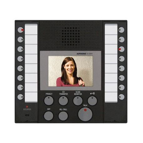 Aiphone AX-8MV Audio/Video Master With Buttons For 8 Masters and 8 Doors / Subs