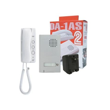 Aiphone DA-1AS 1-Call Audio Entrance Box Set With Handset Tenant Station
