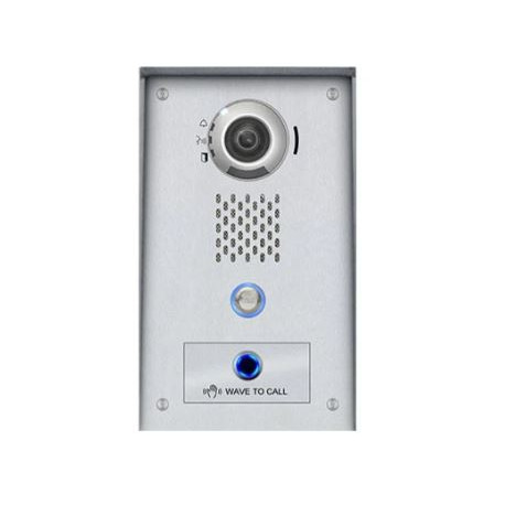 Aiphone IX-DVF-HW IP Video Door Station With Hand Wave Call Sensor and Surface Mount Box
