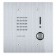 Aiphone NI-JA 2-Gang Door Station, Stainless Steel