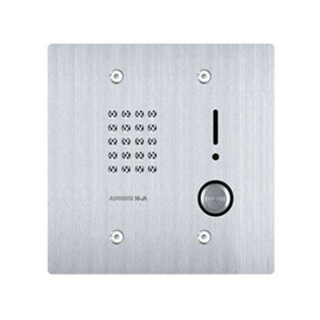 Aiphone NI-JA 2-Gang Door Station, Stainless Steel