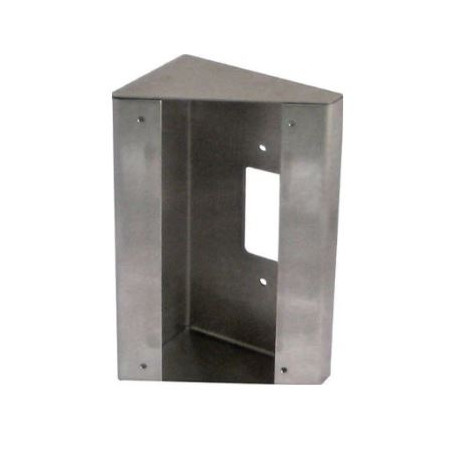Aiphone SBX-DV30 18-Gauge Stainless Steel Surface Mount 30 Degree Angle Box