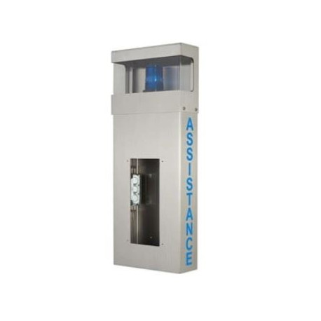 Aiphone WB-HA Wall Box with Hooded Light and ASSISTANCE Lettering