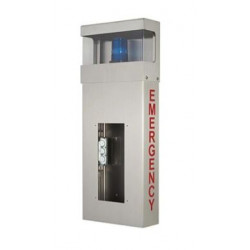 Aiphone WB-HE Wall Box with Hooded Light and EMERGENCY Lettering