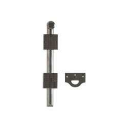 Rocky Mountain Hardware MB14 Surface Bolt with Briggs Mounting Bracket, 1" Bolt