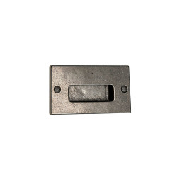 Rocky Mountain Hardware CK404 Industrial Bin Cabinet Pull, 3 3/8" CTC Length