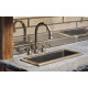 Rocky Mountain Hardware SK410 Oasis Sink with drain, 9 3/4" x 22 1/8" x 8 1/16"