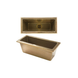 Rocky Mountain Hardware SK413 Firth Sink with drain, 13" x 24" x 9 11/16"