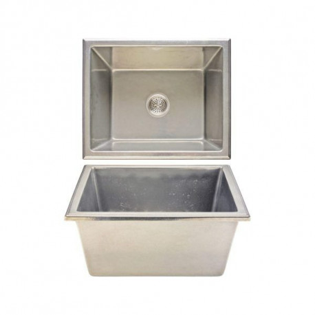 Rocky Mountain Hardware SK527 Fjord Sink with drain, 22 1/8" x 27 3/16" x 9 1/16"