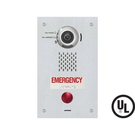 Aiphone IX-DVF-RA SIP Compatible IP Video Emergency Station