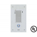 Aiphone IX-SSA Flush Mounted IP Door Station, Stainless Steel Cover