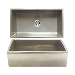 Rocky Mountain Hardware KS3620 Reservoir Apron Front Sink with drain, 36" x 20" x 10"