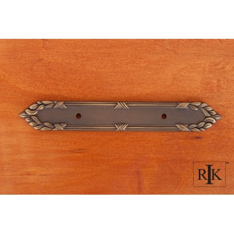 RKI BP Ornate Edge Pull Backplate